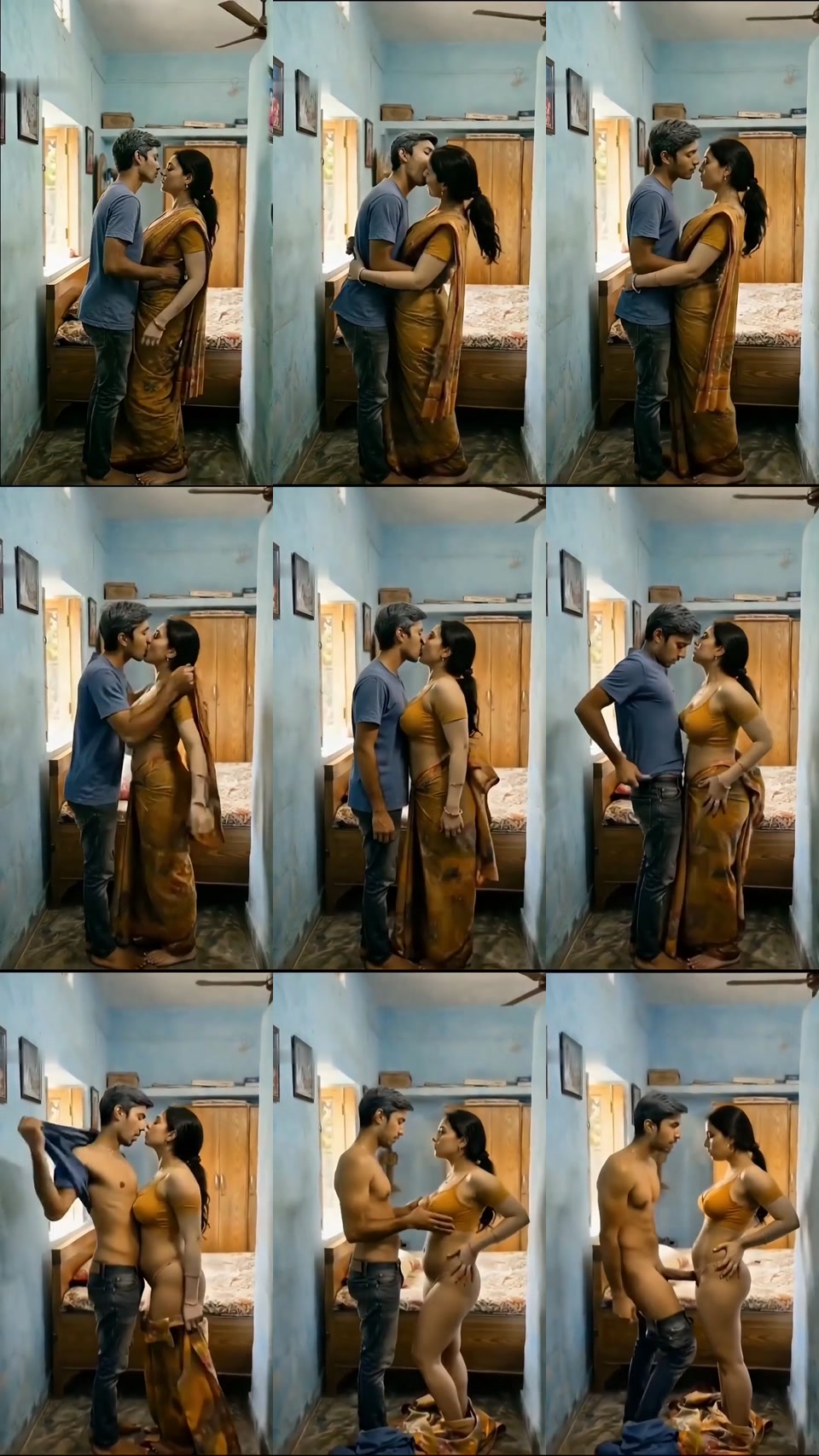 Cheating sex video of a lady fucking her neighbor guy